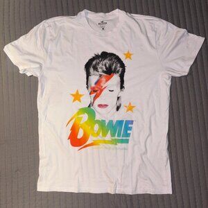 ⚡️Hollister x David Bowie Pride Graphic Tee – Size Large